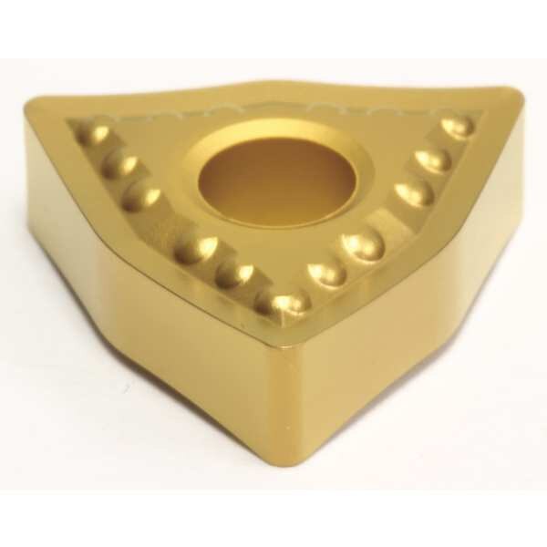 Turning Insert, Trigon, 0.5 in., WNMG, 1/32 in, Carbide