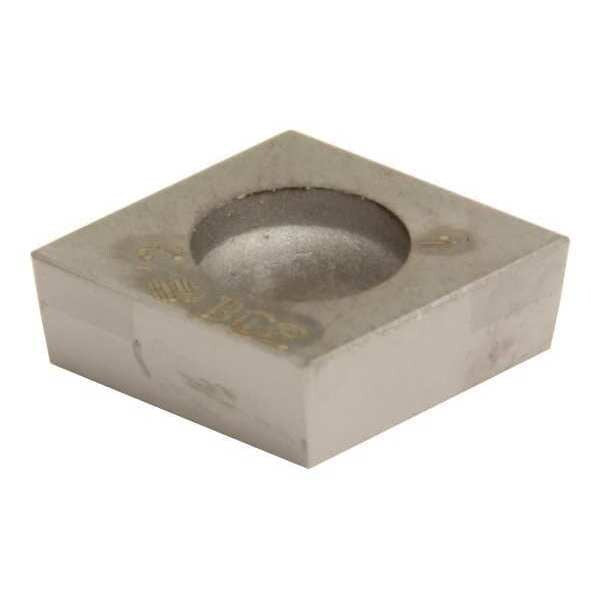 Diamond Turning Insert, Diamond, 1/4 in, CCGA, 80  Degrees, 1/32 in, CBN