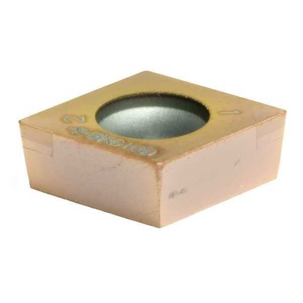 Diamond Turning Insert, Diamond, 3/8 in, CCGA, 80  Degrees, 1/64 in, CBN