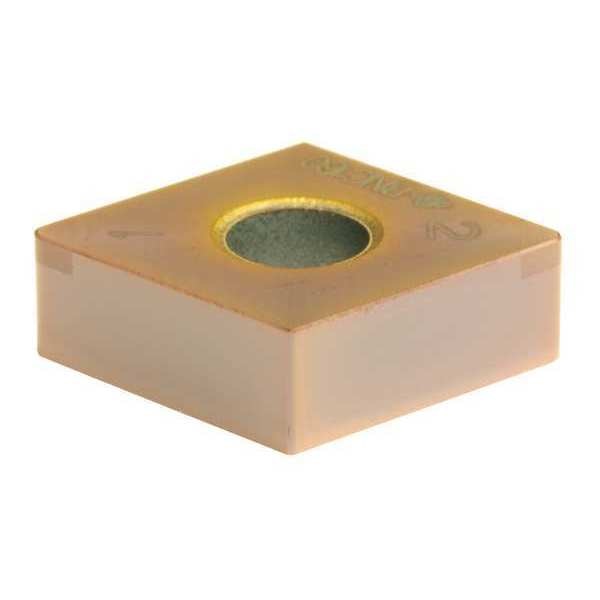 Diamond Turning Insert, Diamond, 1/2 in, CNGA, 80  Degrees, 3/64 in, CBN