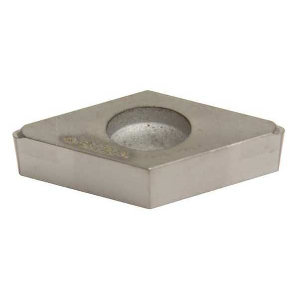 Diamond Turning Insert, Diamond, 3/8 in, DCGT, 55  Degrees, 1/64 in, CBN