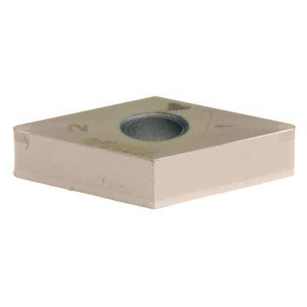Diamond Turning Insert, Diamond, 1/2 in, DNGA, 55  Degrees, 1/32 in, CBN
