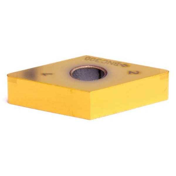Diamond Turning Insert, Diamond, 1/2 in, DNGA, 55  Degrees, 3/64 in, CBN