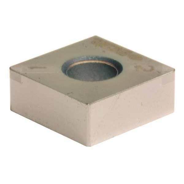 Square Turning Insert, Square, 1/2 in, SNGA, 1/32 in, CBN