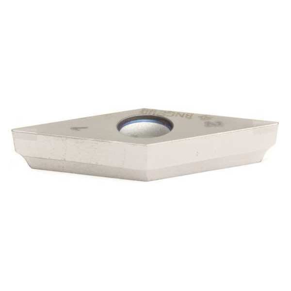 Diamond Turning Insert, Diamond, 3/8 in, VCGA, 35  Degrees, 1/64 in, CBN