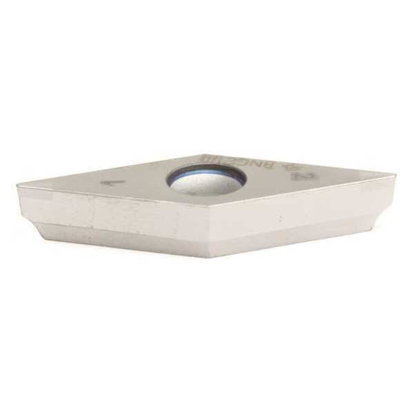 Diamond Turning Insert, Diamond, 3/8 in, VCGA, 35  Degrees, 1/64 in, CBN