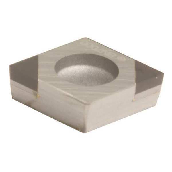 Diamond Turning Insert, Diamond, 1/4 in, CCGA, 80  Degrees, 1/64 in, CBN
