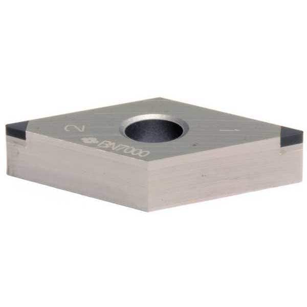 Diamond Turning Insert, Diamond, 1/2 in, DNGA, 55  Degrees, 3/64 in, CBN