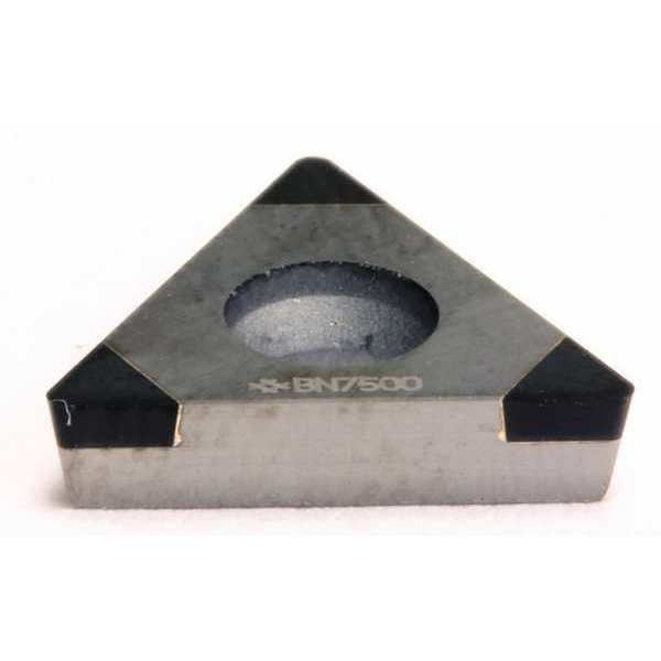 Triangle Turning Insert, Triangle, 1/4 in, TPGA, 0.0156 in, CBN