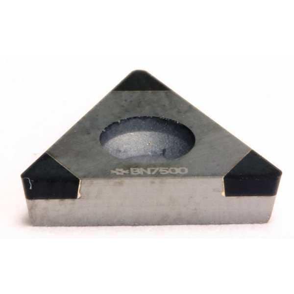 Triangle Turning Insert, Triangle, 1/4 in, TPGA, 0.0312 in, CBN
