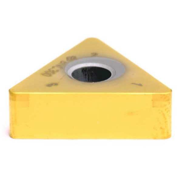 Triangle Turning Insert, Triangle, 3/8 in, TNGA, 0.0312 in, CBN