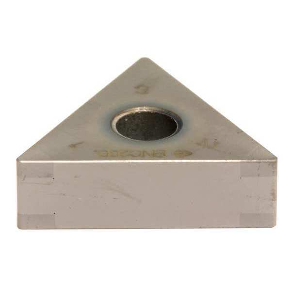Triangle Turning Insert, Triangle, 3/8 in, TNGA, 0.0156 in, CBN