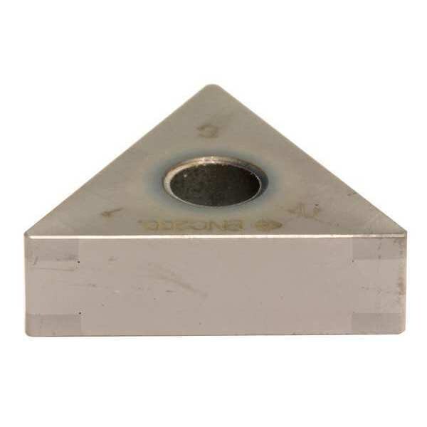 Triangle Turning Insert, Triangle, 3/8 in, TNGA, 0.0468 in, CBN