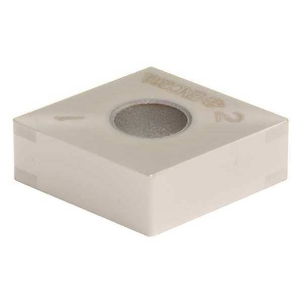 Diamond Turning Insert, Diamond, 1/2 in, CNGA, 80  Degrees, 1/64 in, CBN