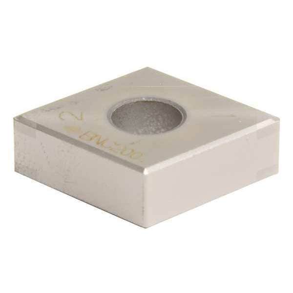 Diamond Turning Insert, Diamond, 1/2 in, CNGG, 80  Degrees, 3/64 in, CBN