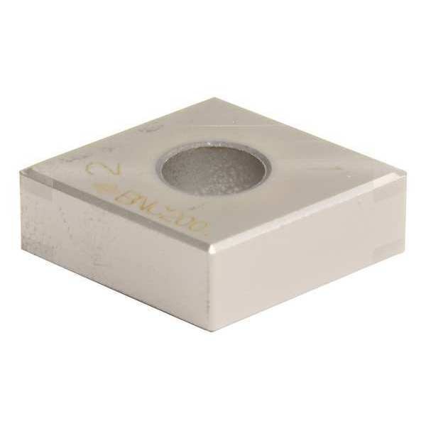 Diamond Turning Insert, Diamond, 1/2 in, CNGG, 80  Degrees, 1/64 in, CBN