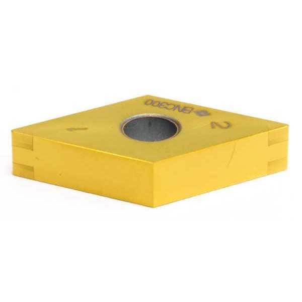 Diamond Turning Insert, Diamond, 1/2 in, DNGA, 55  Degrees, 1/32 in, CBN