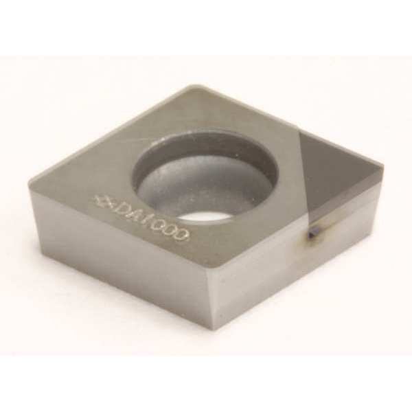 Diamond Turning Insert, Diamond, 3/8 in, CCGA, 80  Degrees, 0.0079 in, PCD