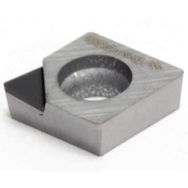 Diamond Turning Insert, Diamond, 3/8 in, CCMT, 80  Degrees, 0.0079 in, PCD