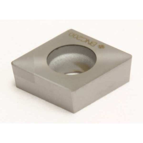 Diamond Turning Insert, Diamond, 1/4 in, CCGA, 80  Degrees, 1/64 in, CBN