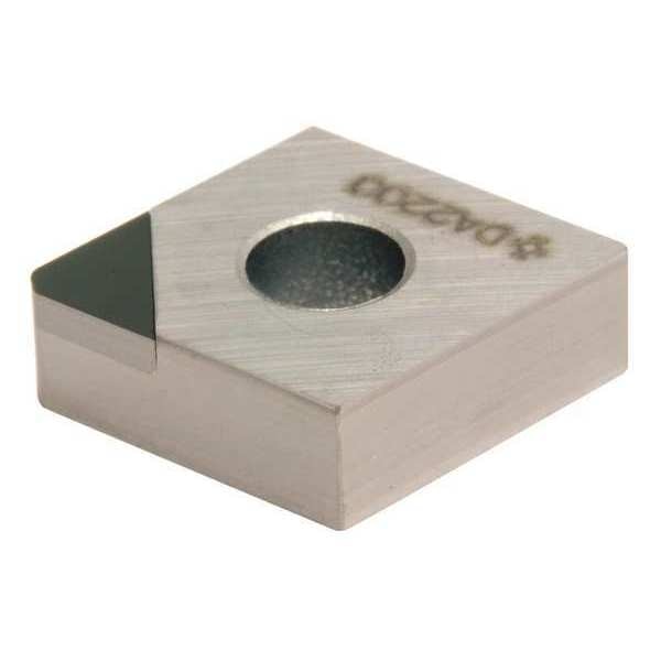 Diamond Turning Insert, Diamond, 1/2 in, CNMA, 80  Degrees, 1/32 in, PCD