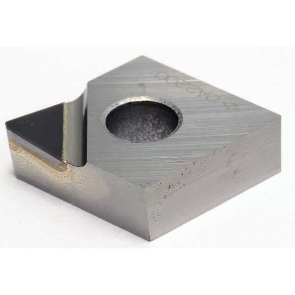 Diamond Turning Insert, Diamond, 1/2 in, CNMX, 80  Degrees, 1/64 in, PCD