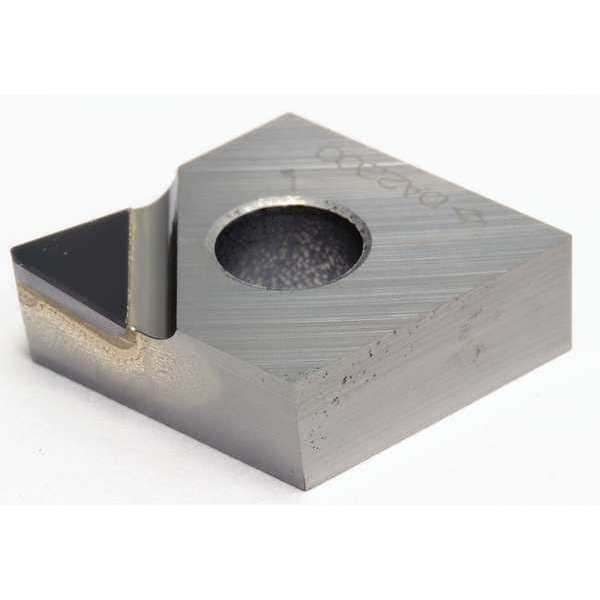 Diamond Turning Insert, Diamond, 1/2 in, CNMX, 80  Degrees, 3/64 in, PCD