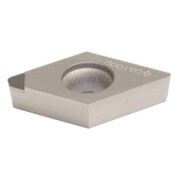 Diamond Turning Insert, Diamond, 3/8 in, DCGA, 55  Degrees, 1/64 in, PCD