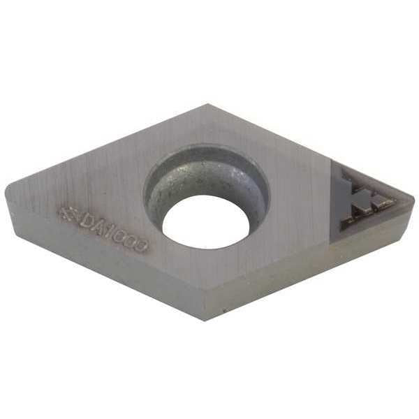 Diamond Turning Insert, Diamond, 3/8 in, DCMT, 55  Degrees, 1/32 in, PCD