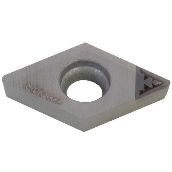 Diamond Turning Insert, Diamond, 3/8 in, DCMT, 55  Degrees, 0.0079 in, PCD
