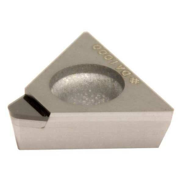 Triangle Turning Insert, Triangle, 1/4 in, TPMX, 0.0039 in, PCD