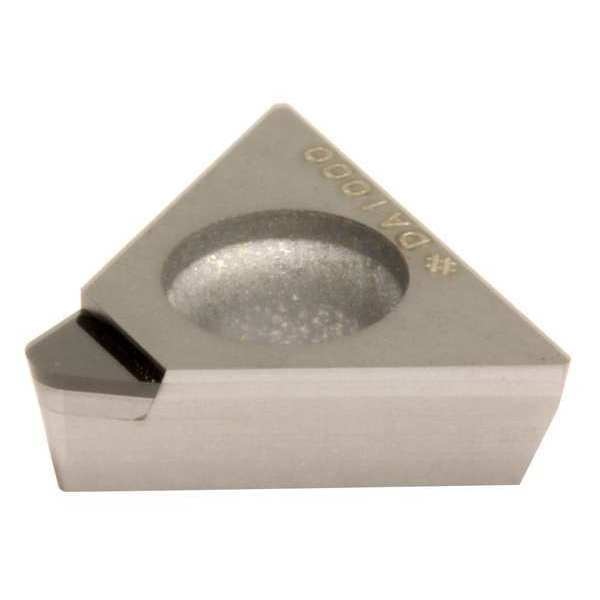 Triangle Turning Insert, Triangle, 1/4 in, TPMX, 0.0312 in, PCD