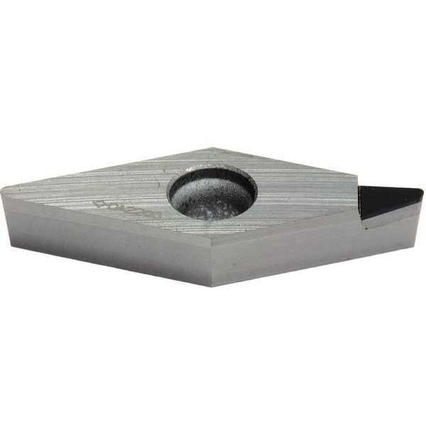 Diamond Turning Insert, Diamond, 3/8 in, VNMX, 35  Degrees, 3/64 in, PCD