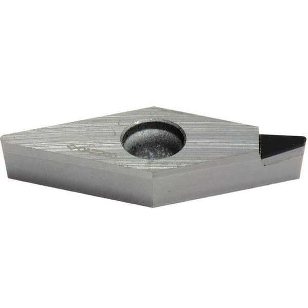 Diamond Turning Insert, Diamond, 3/8 in, VNMX, 35  Degrees, 3/64 in, PCD