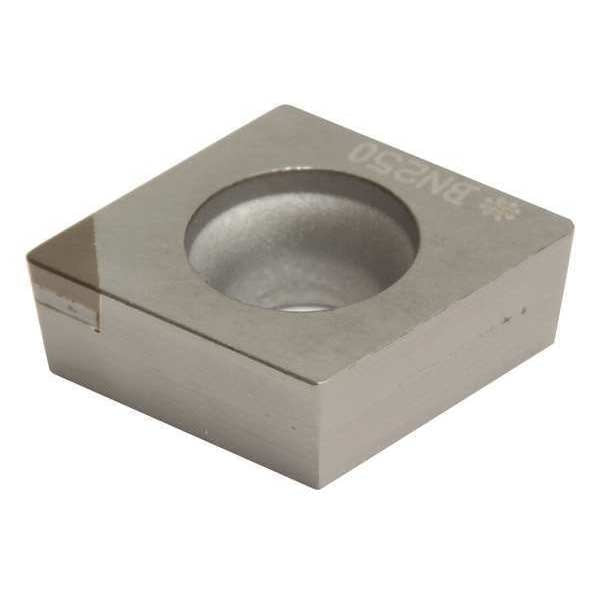 Diamond Turning Insert, Diamond, 3/8 in, CCGA, 80  Degrees, 0.0079 in, CBN