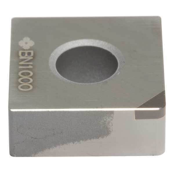 Square Turning Insert, Square, 1/2 in, SNMA, 3/64 in, CBN
