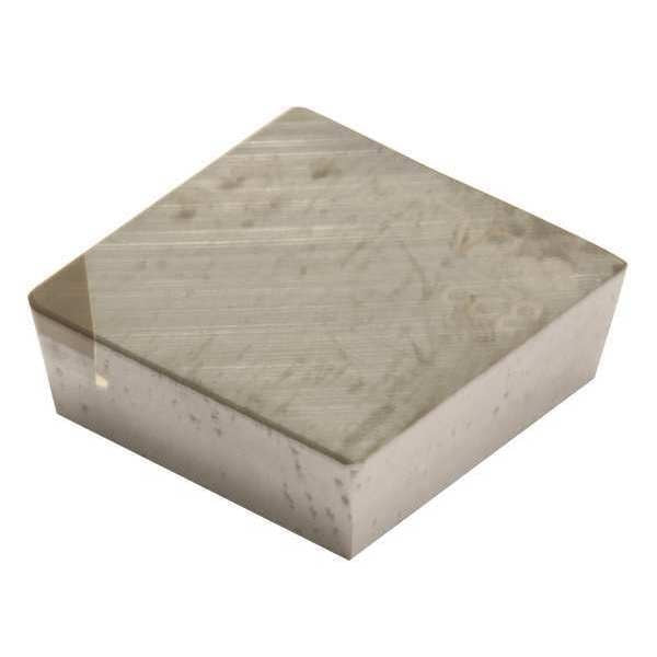 Square Turning Insert, Square, 1/4 in, SPG, 1/32 in, CBN