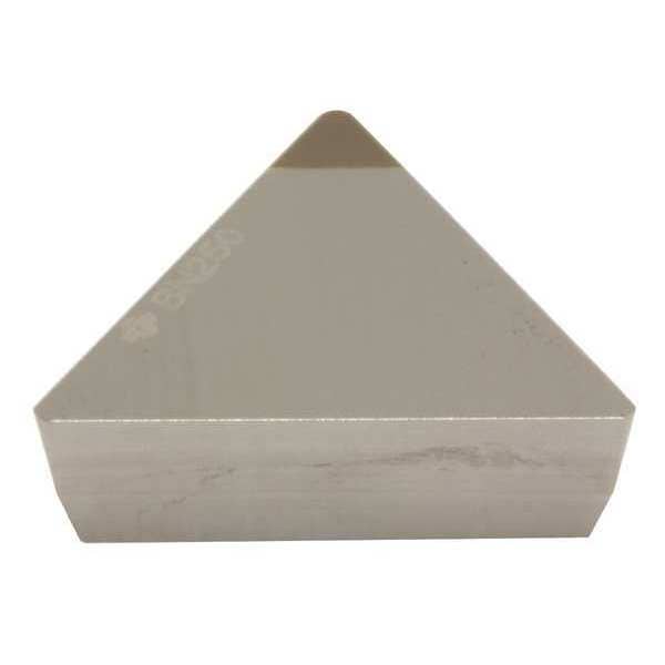 Triangle Turning Insert, Triangle, 3/8 in, TPG, 0.0312 in, CBN