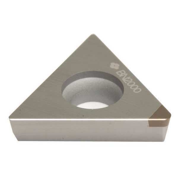 Triangle Turning Insert, Triangle, 1/4 in, TPGA, 0.0312 in, CBN