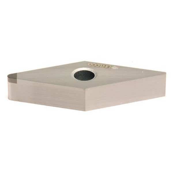 Diamond Turning Insert, Diamond, 3/8 in, VNMA, 35  Degrees, 1/64 in, CBN