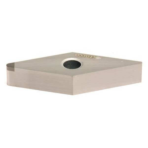 Diamond Turning Insert, Diamond, 3/8 in, VNMA, 35  Degrees, 1/32 in, CBN