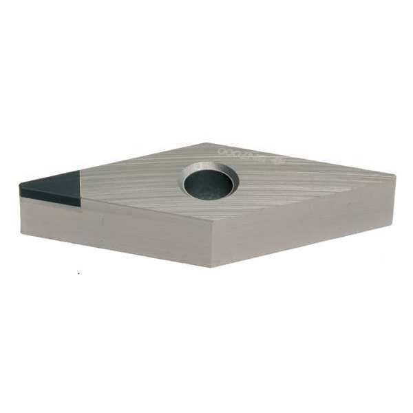 Diamond Turning Insert, Diamond, 3/8 in, VNMA, 35  Degrees, 1/64 in, CBN