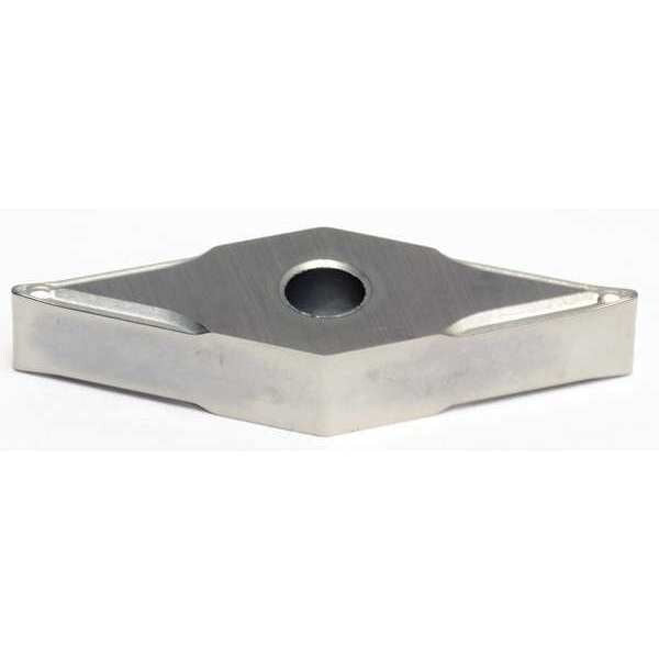 Diamond Turning Insert, Diamond, 3/8 in, VNMG, 35  Degrees, 1/32 in, Cermet