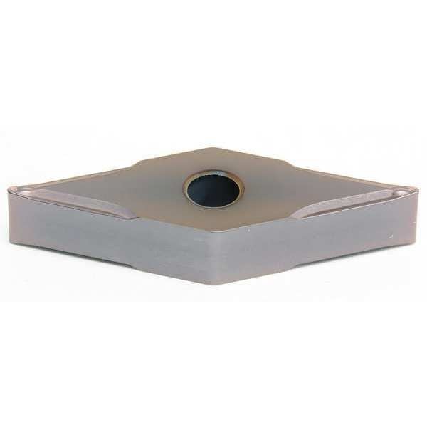 Diamond Turning Insert, Diamond, 3/8 in, VNMG, 35  Degrees, 1/64 in, Cermet