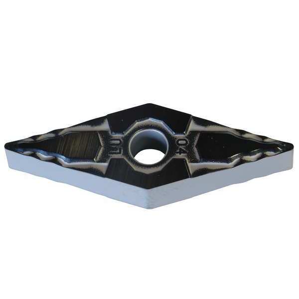 Diamond Turning Insert, Diamond, 3/8 in, VNMG, 35  Degrees, 1/32 in, Carbide