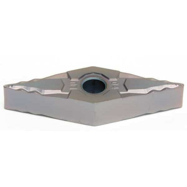 Diamond Turning Insert, Diamond, 3/8 in, VNMG, 35  Degrees, 1/64 in, Cermet