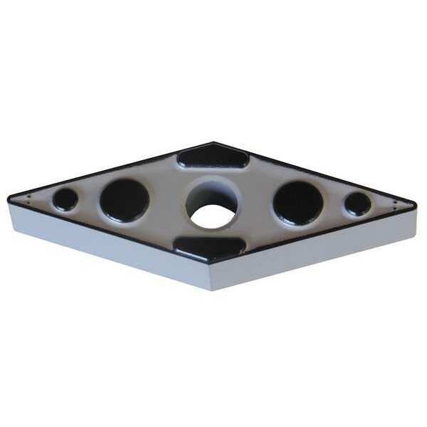 Diamond Turning Insert, Diamond, 3/8 in, VNMG, 35  Degrees, 1/64 in, Carbide