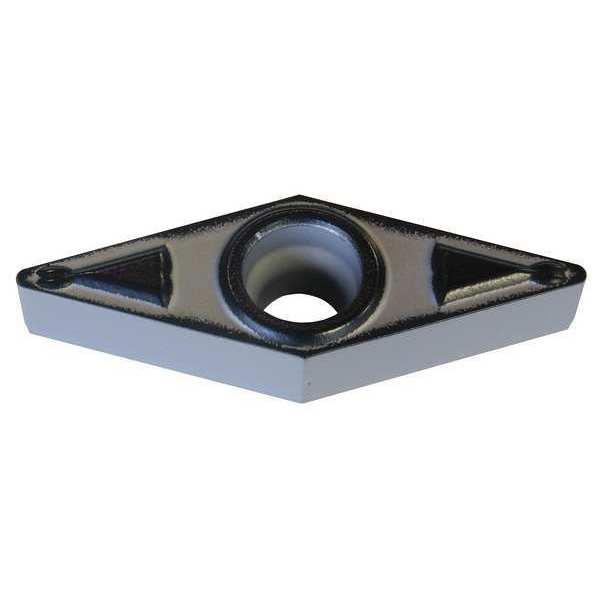 Turning Insert, Diamond, 0.375 in., VCMT, 1/32 in, Carbide