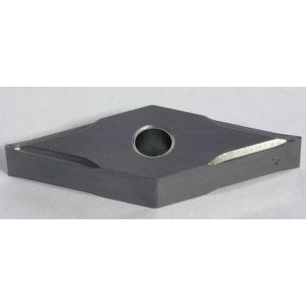 Diamond Turning Insert, Diamond, 3/8 in, VNGG, 35  Degrees, 1/32 in, Cermet