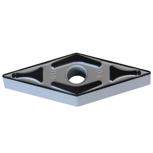 Turning Insert, Diamond, 0.375 in., VNMG, 1/64 in, Carbide